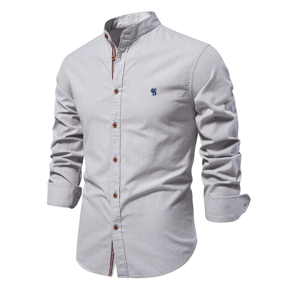Men's Classic Button-Down Casual Shirt
