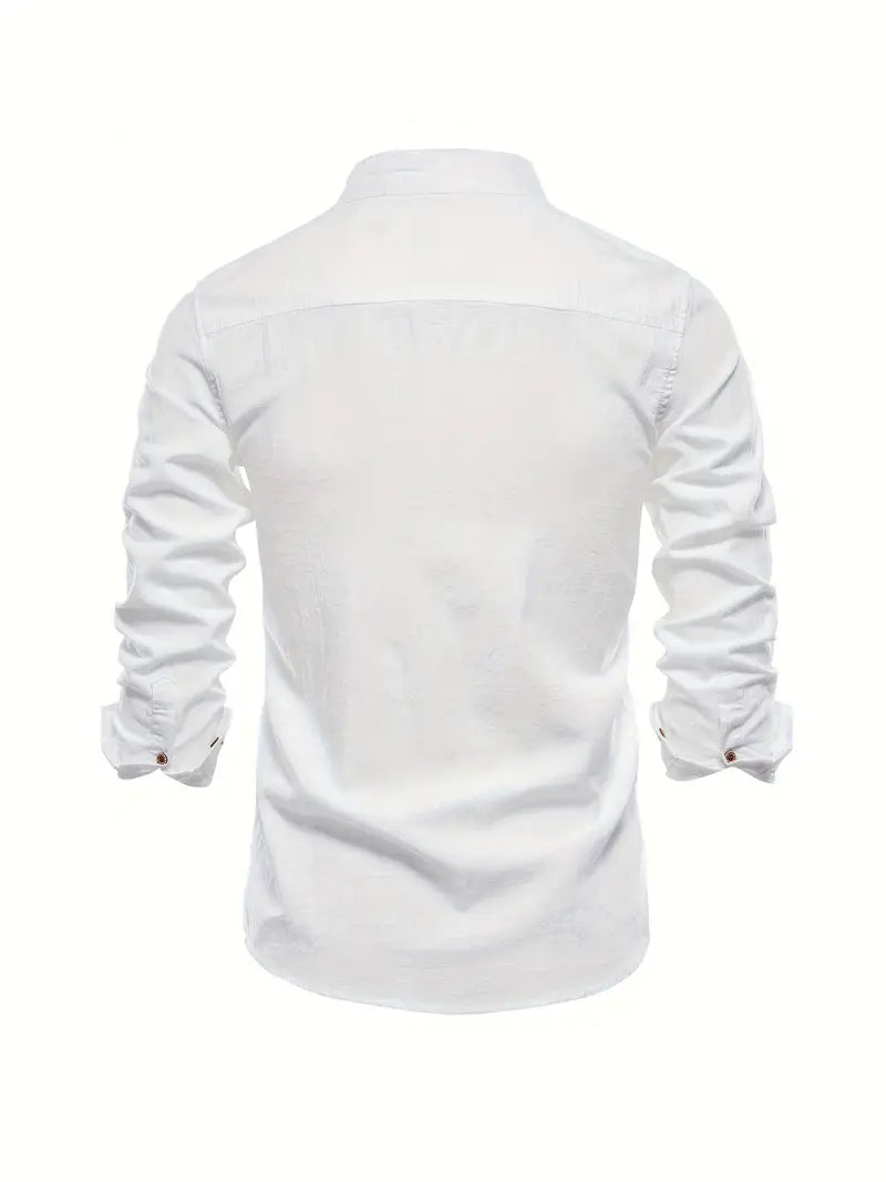 Men's Classic Button-Down Casual Shirt