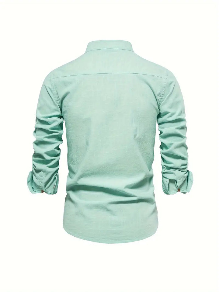Men's Classic Button-Down Casual Shirt