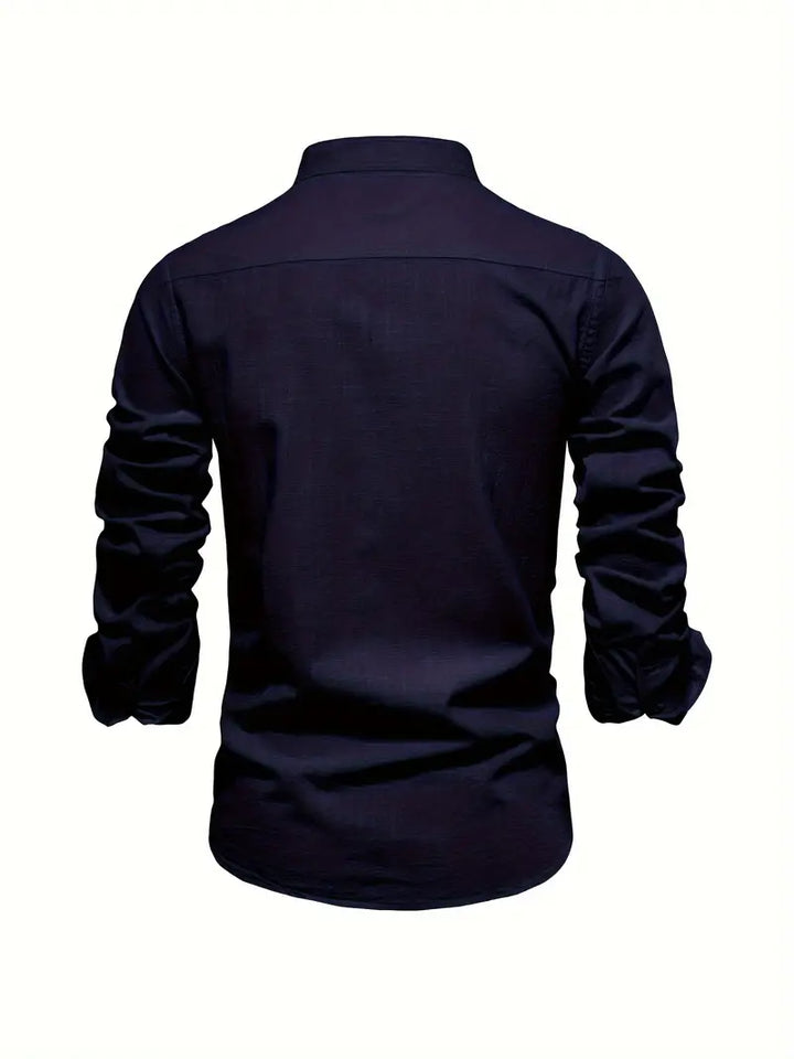 Men's Classic Button-Down Casual Shirt