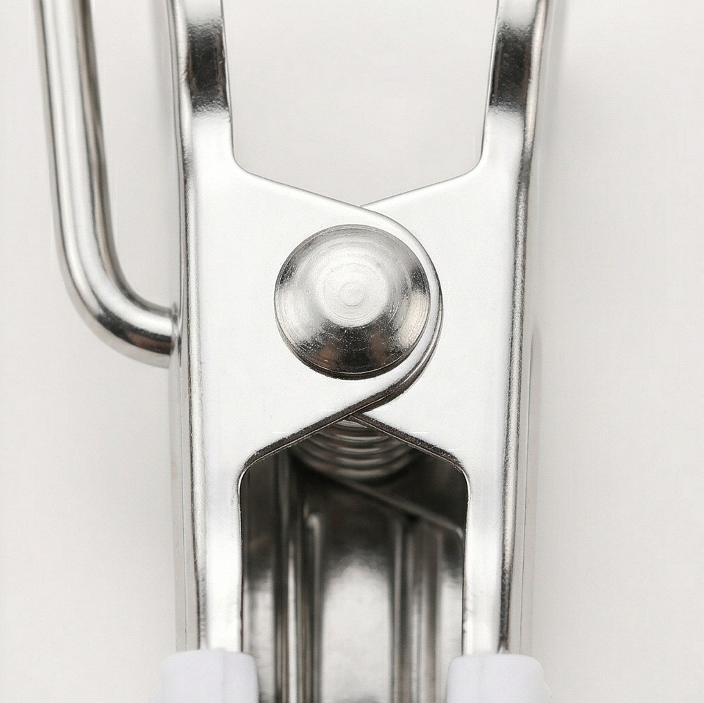 Clipvault Stainless Steel Closet Clip Hooks (20 Pack) - Elena Harper