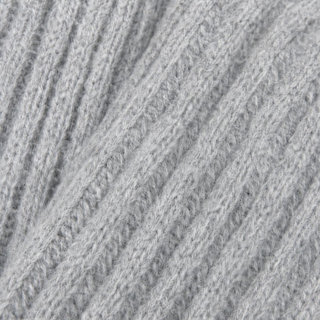 Draperie Ribbed Open-Front Waterfall Cardigan - Elena Harper