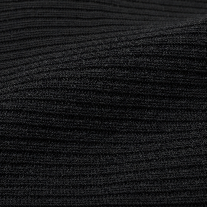 Drapeva Fitted Cuff Batwing Knit Pullover - Elena Harper