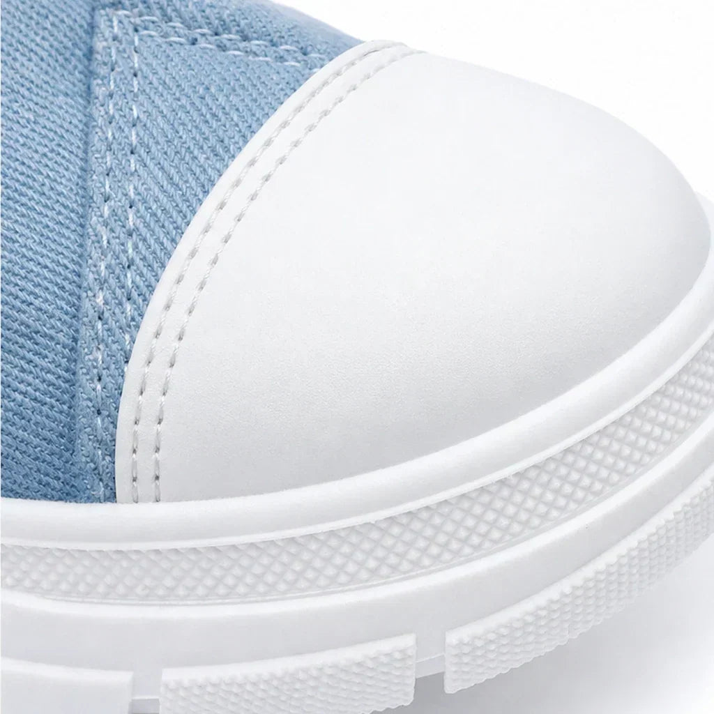 Breezara Lace-Up Platform Sneaker Boots - Elena Harper