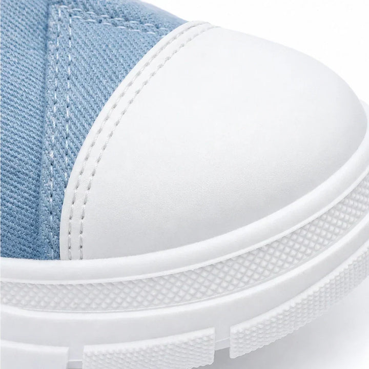 Breezara Lace-Up Platform Sneaker Boots - Elena Harper