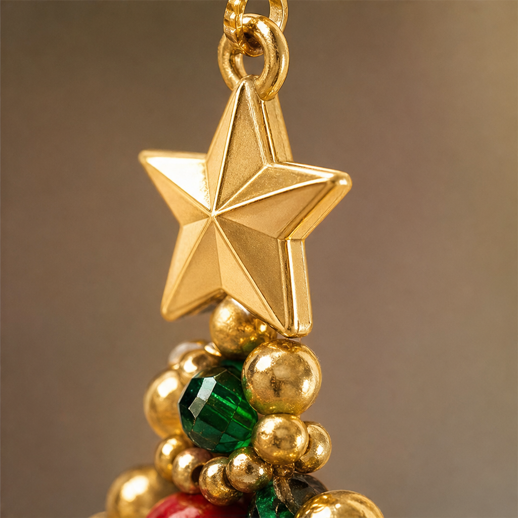 Bead & Bough Beaded Christmas Tree Ornament Kit - Elena Harper
