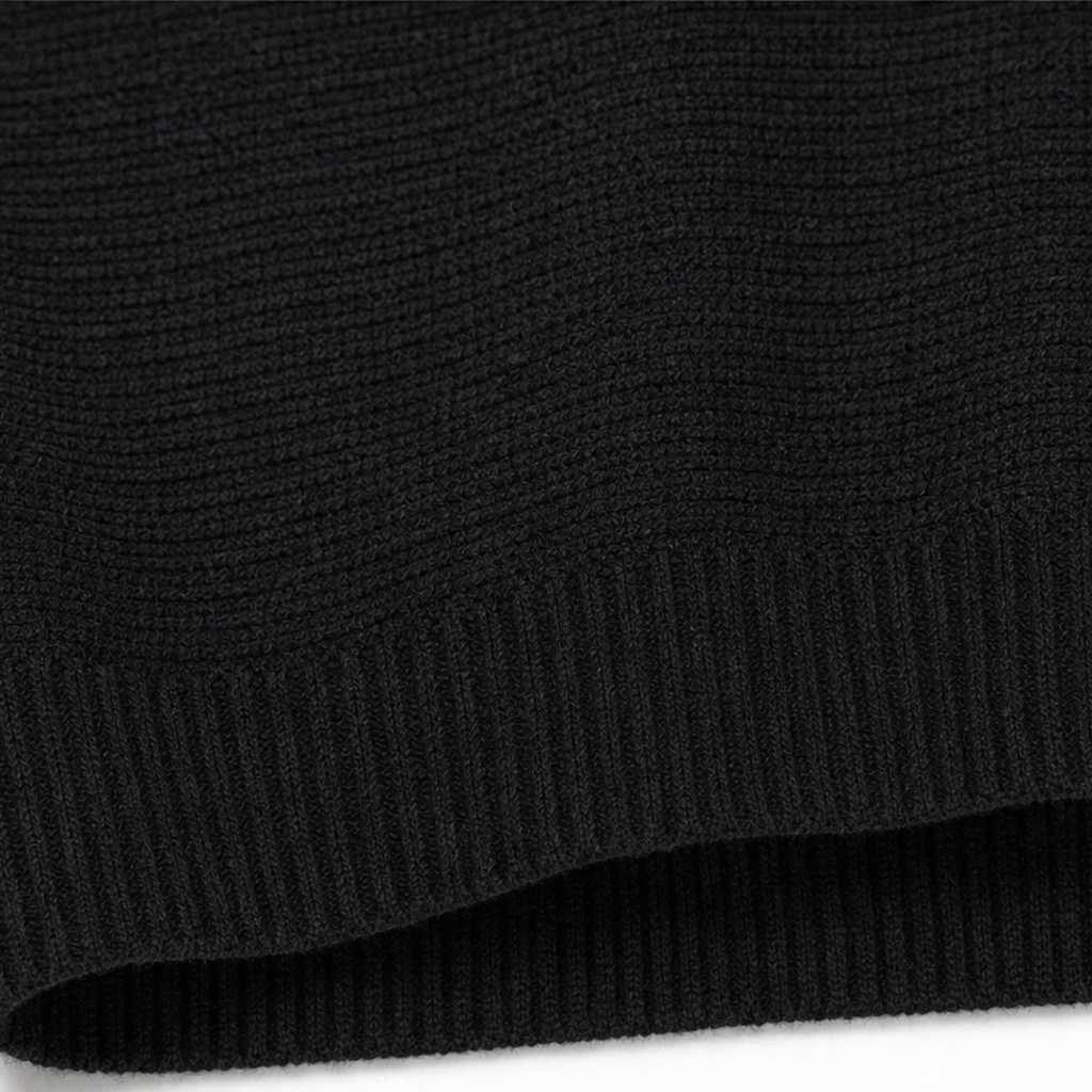 Drapeva Fitted Cuff Batwing Knit Pullover - Elena Harper