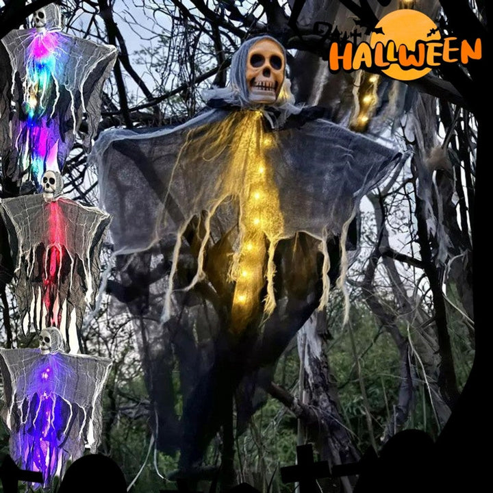 Halloween Hanging Ghost Skeleton Prop