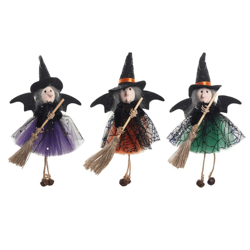 Halloween Witch Broom Hanging Decoration