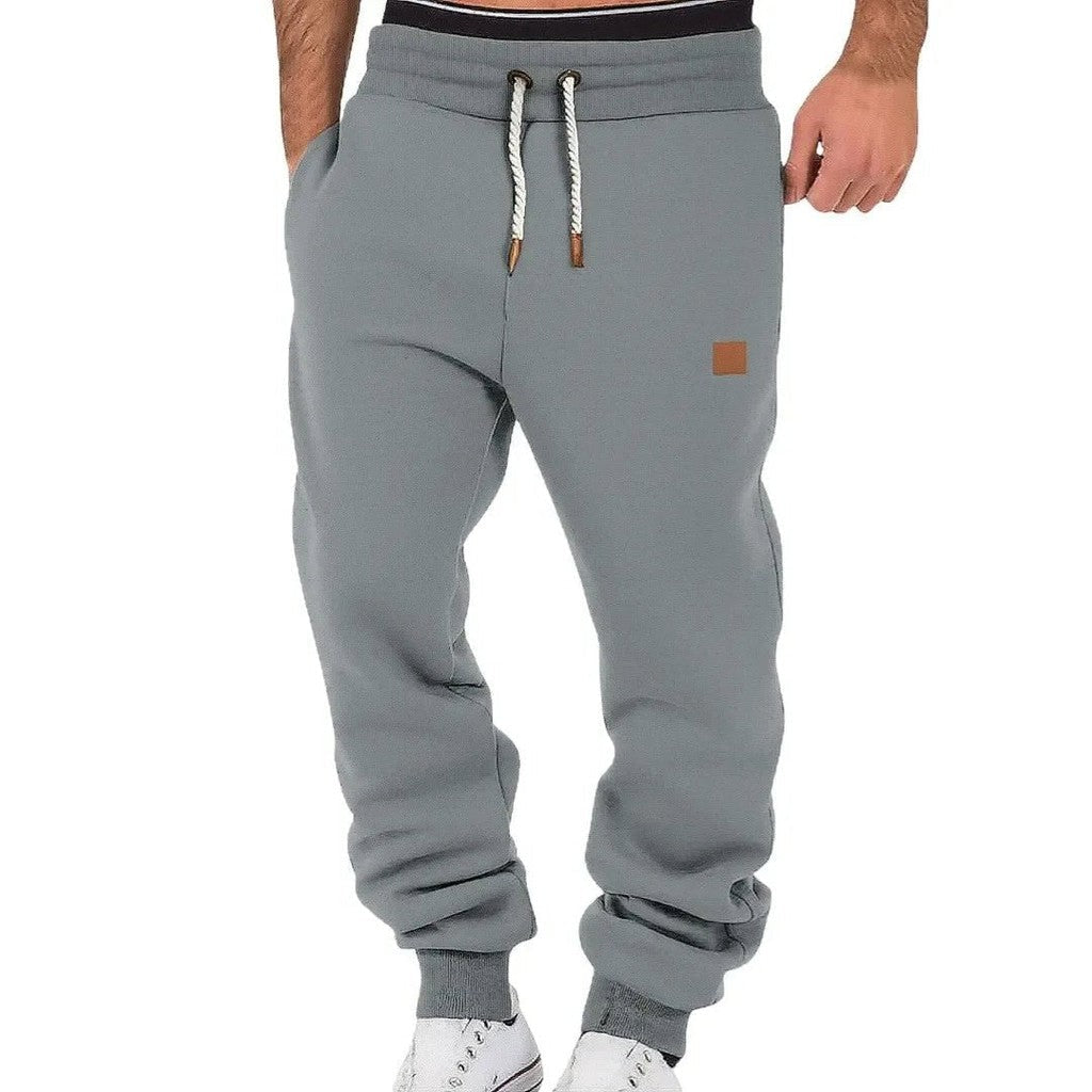 Relaxed Cotton-Blend Jogger Pants