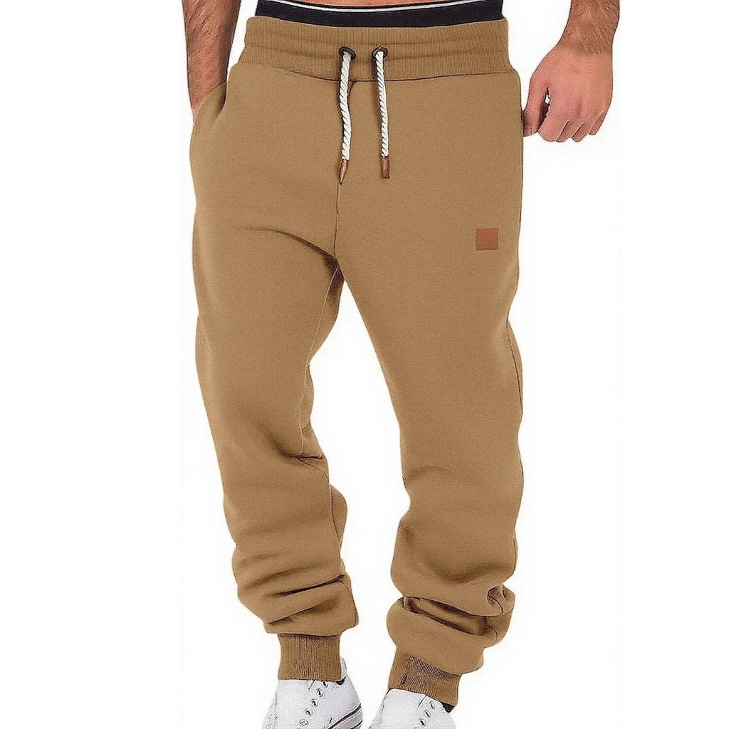 Relaxed Cotton-Blend Jogger Pants