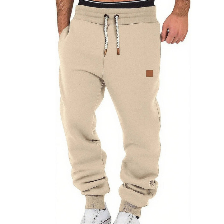 Relaxed Cotton-Blend Jogger Pants