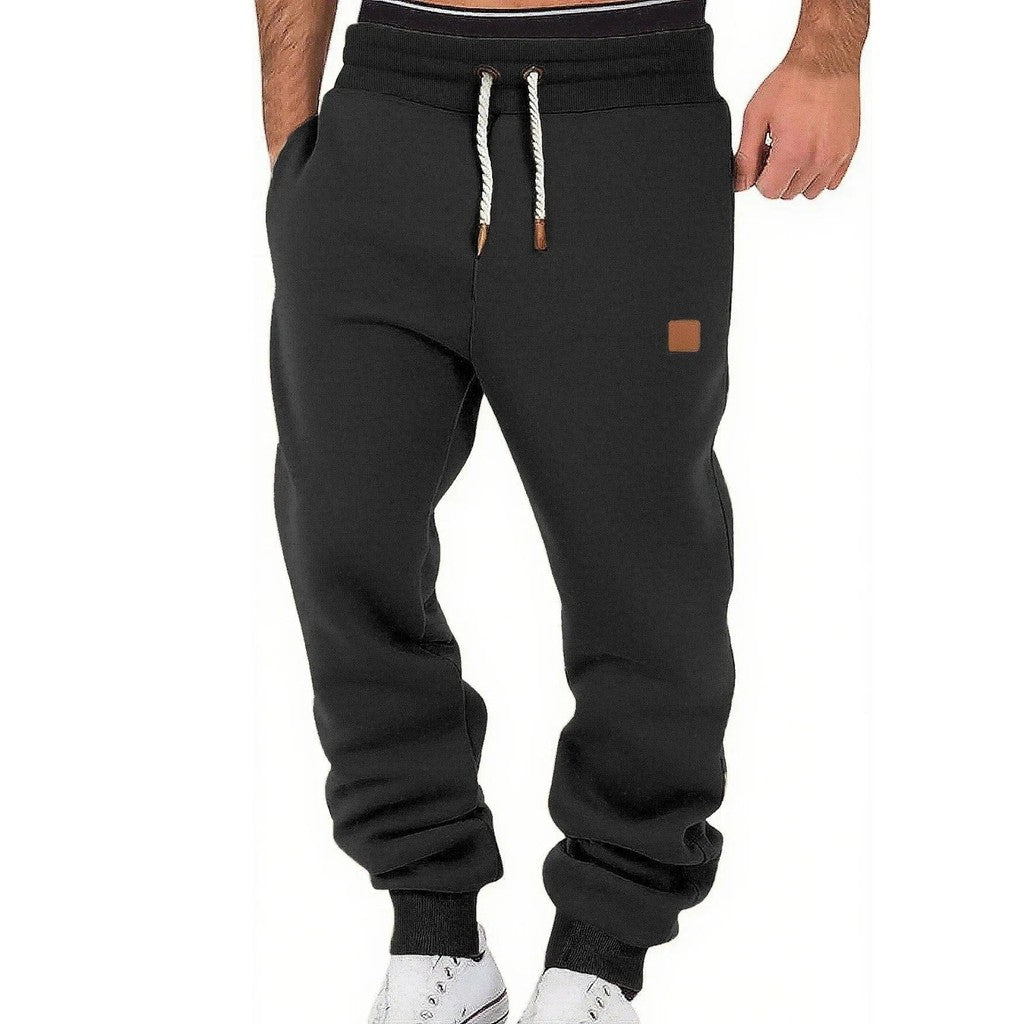 Relaxed Cotton-Blend Jogger Pants