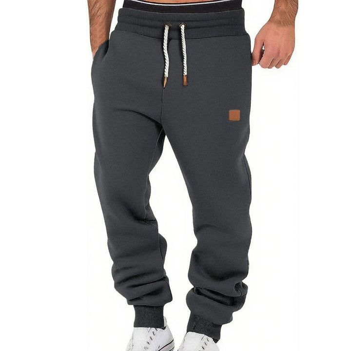 Relaxed Cotton-Blend Jogger Pants