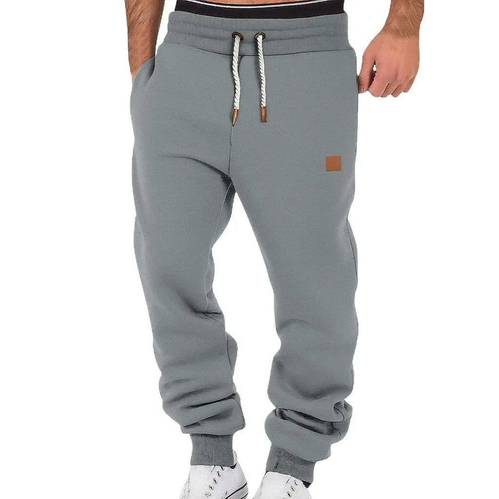 Relaxed Cotton-Blend Jogger Pants