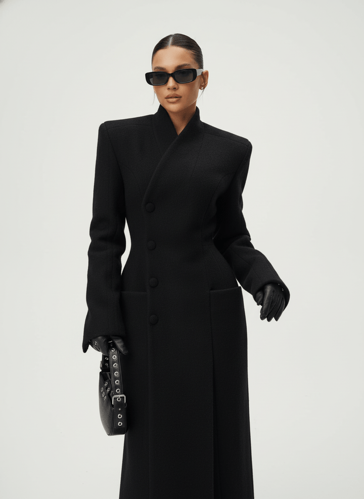 Sona™ | Elegant Tailored Maxi Coat