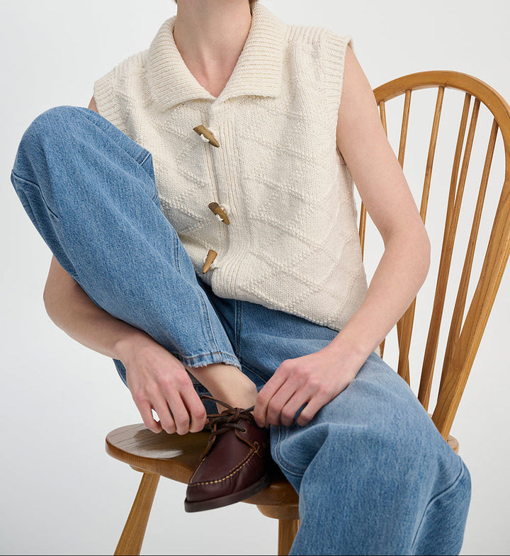 Colleen | Women's Button Front Knit Top
