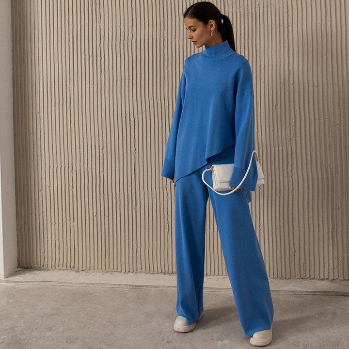 Hashiena Two-Piece Set with Wide Leg - Elena Harper