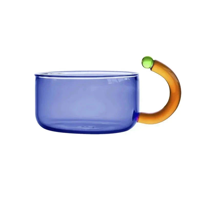 PrismBrew Elegant translucent kettle and mugs contrasting colors for stylish brewing, view 10 - Elena Harper