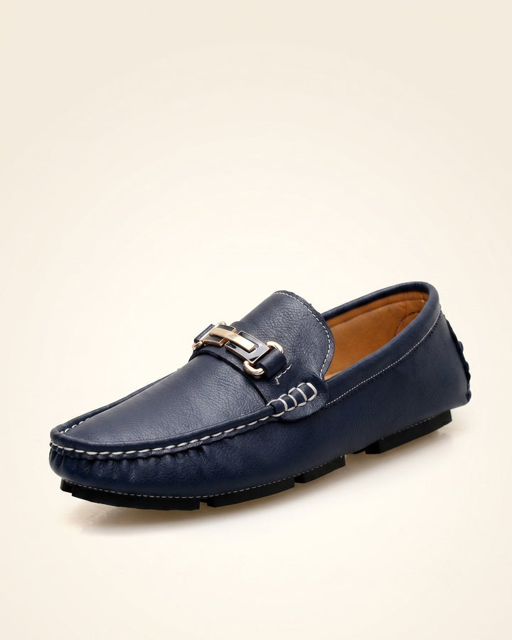 Harrington Oxford | Pebbled Slip On Loafers For Men
