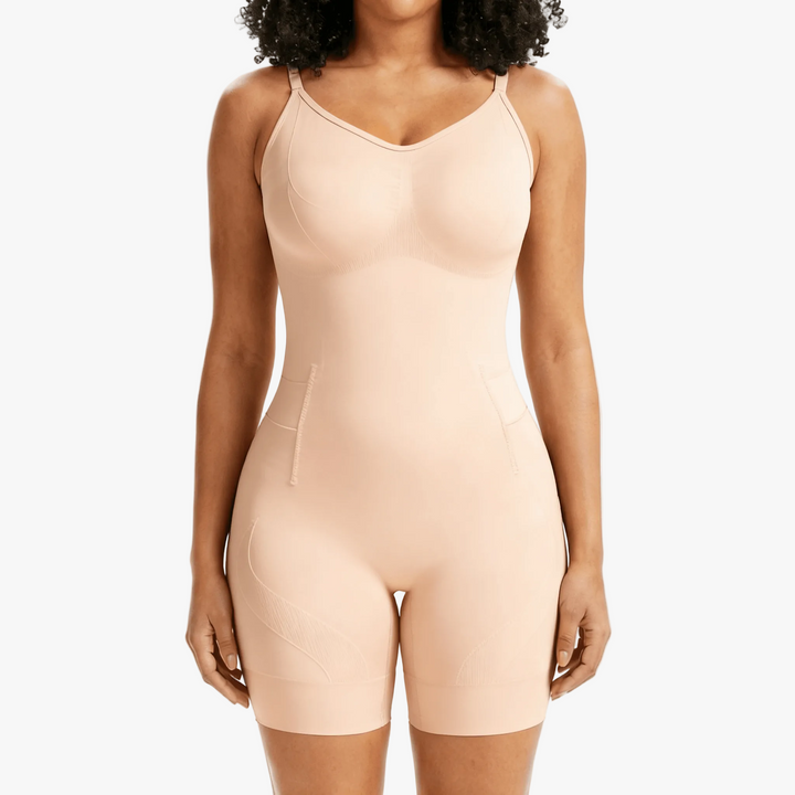 Curvena Sculpting Bodysuit with Easy Off Design - Elena Harper