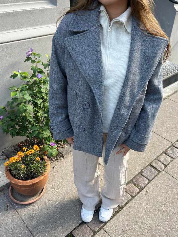 Tailored Women's Winter Coat Elise, view 7 - Elena Harper