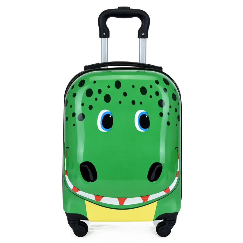 Kids' Animal Hard Shell Carry-On Suitcase for Happy Travels
