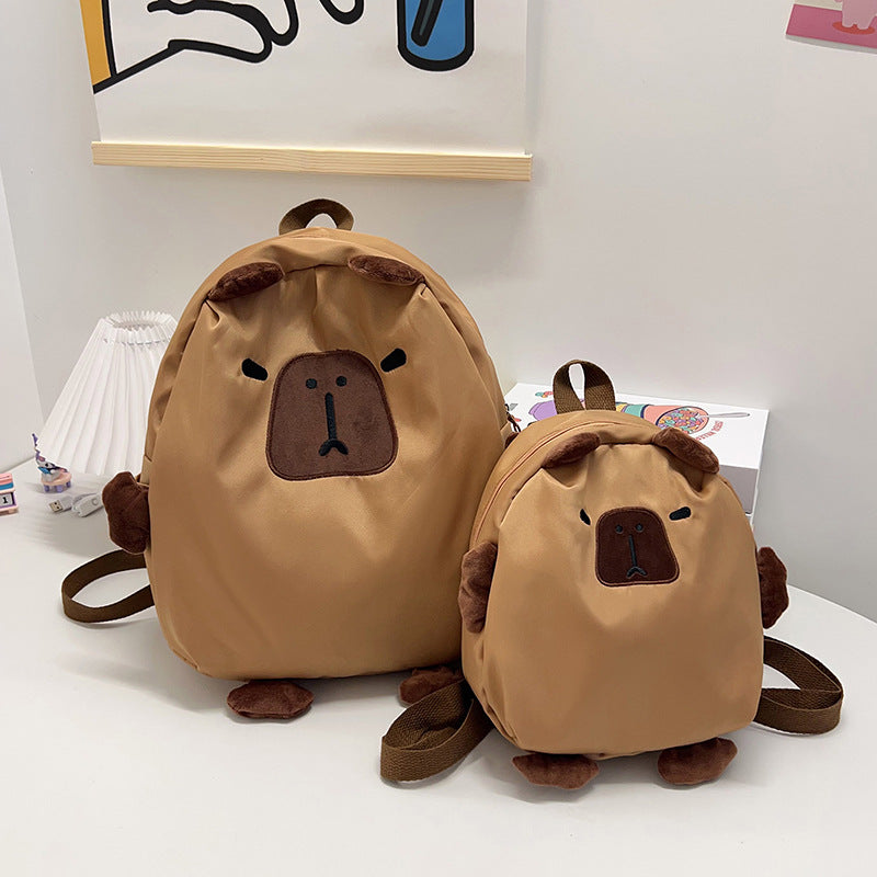 Cute Plush Animal-Shaped Backpack, view 2 - Elena Harper