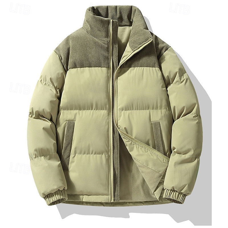 Rory Insulated Stand-Collar Puffer Jacket - Elena Harper