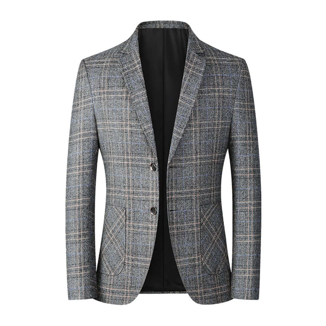 Men's Slim Fit Lightweight Blazer - Elena Harper