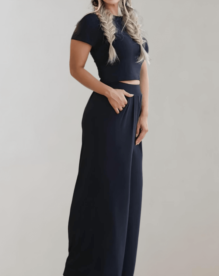 Women's Two-Piece Blazer & Mini Skirt Co-ord Set, view 2 - Elena Harper