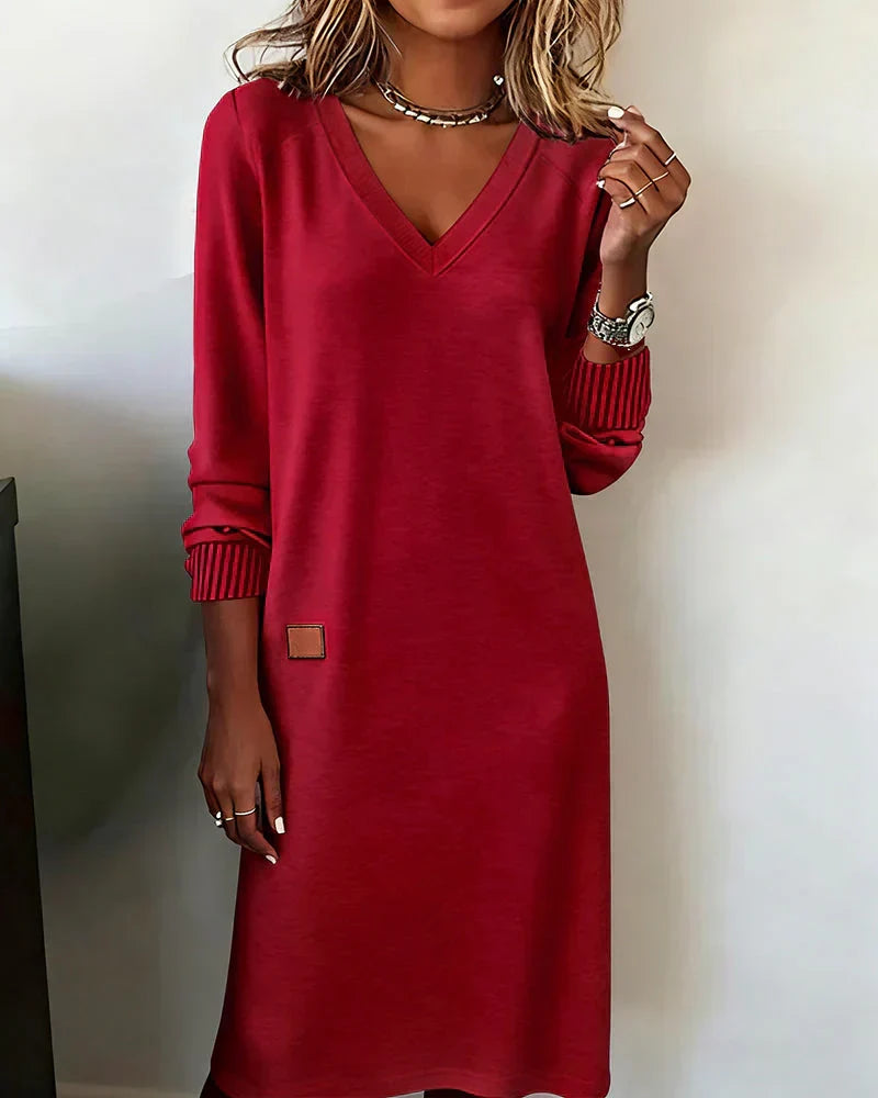 Women's A-Line Dress Comfortable Fit for Daily Use, view 3 - Elena Harper