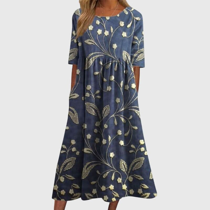 Djala™ flattering women's dress by Emma & Rose Cape Town, stylish and comfortable fit, shown in elegant design.