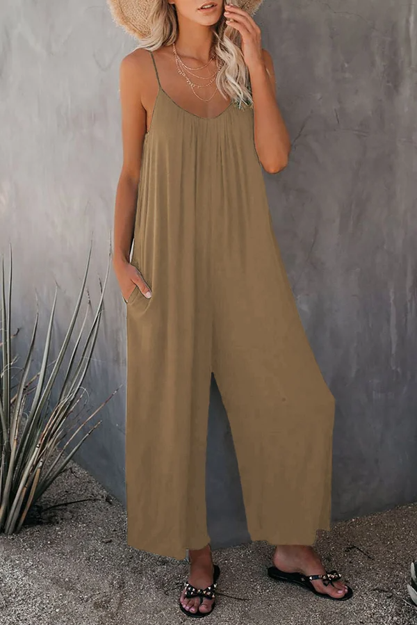 Summer Jumpsuits with Pockets