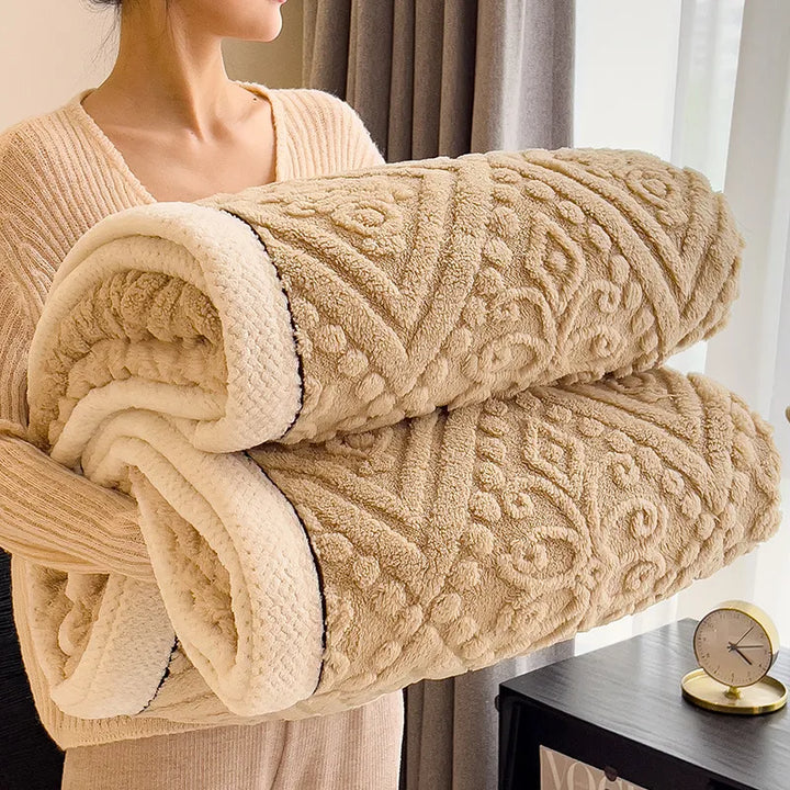 Luxurious Winter Quilted Blanket