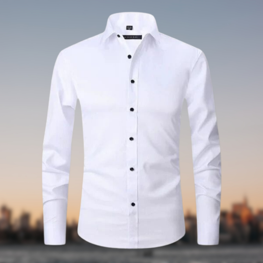 Stephan | Wrinkle-Free and Elastic Men's Stretch Shirt