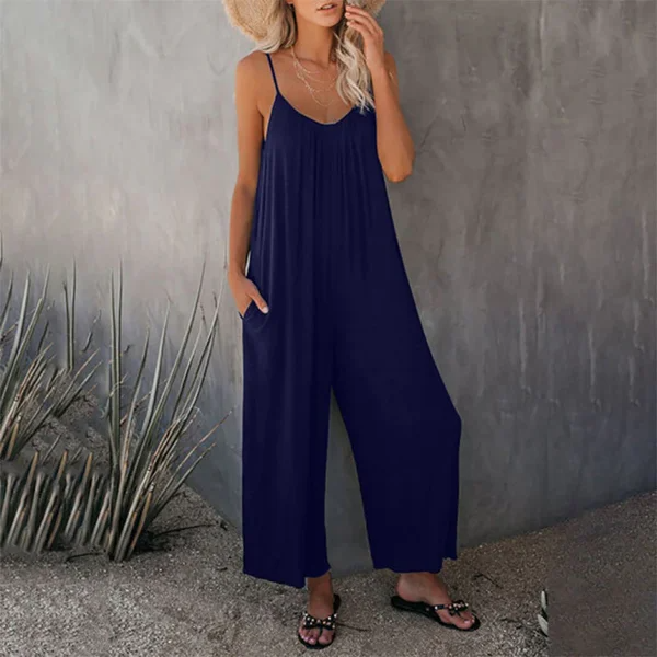 Summer Jumpsuits with Pockets