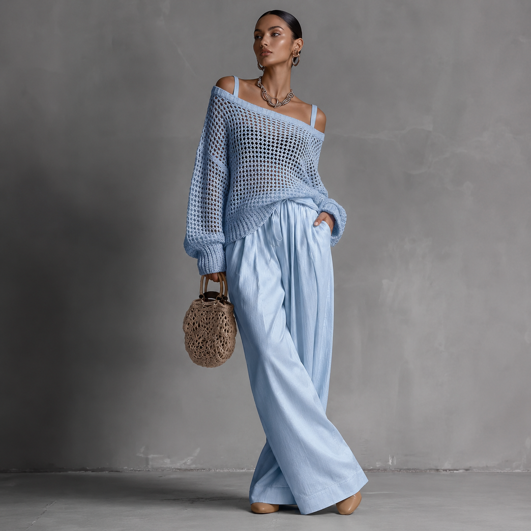 Clarisse™ | Off Shoulder Two-Piece Set