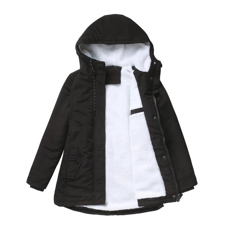 AMINA™ - Insulated Winter Jacket with Hood and Quilted Lining for Ultimate Warmth Comfort