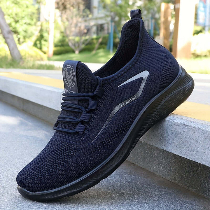 Men's Lightweight Breathable Running Shoes, view 3 - Elena Harper