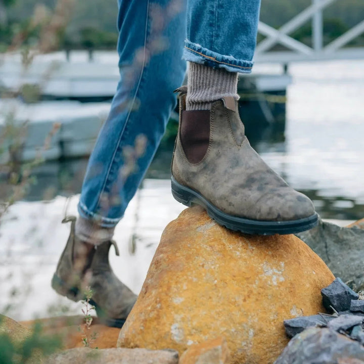 Chelsea Boots for Men Water-Repellent Slip-On