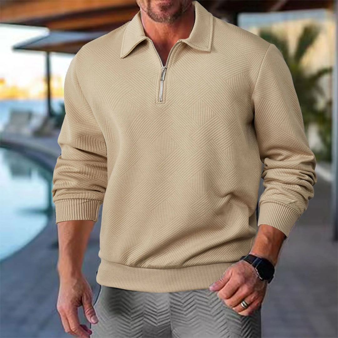 Victor - Premium Quarter Zip Sweater