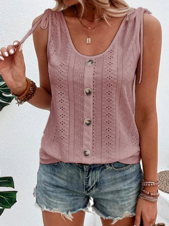 Women's Breezy Sleeveless Summer Tank Top