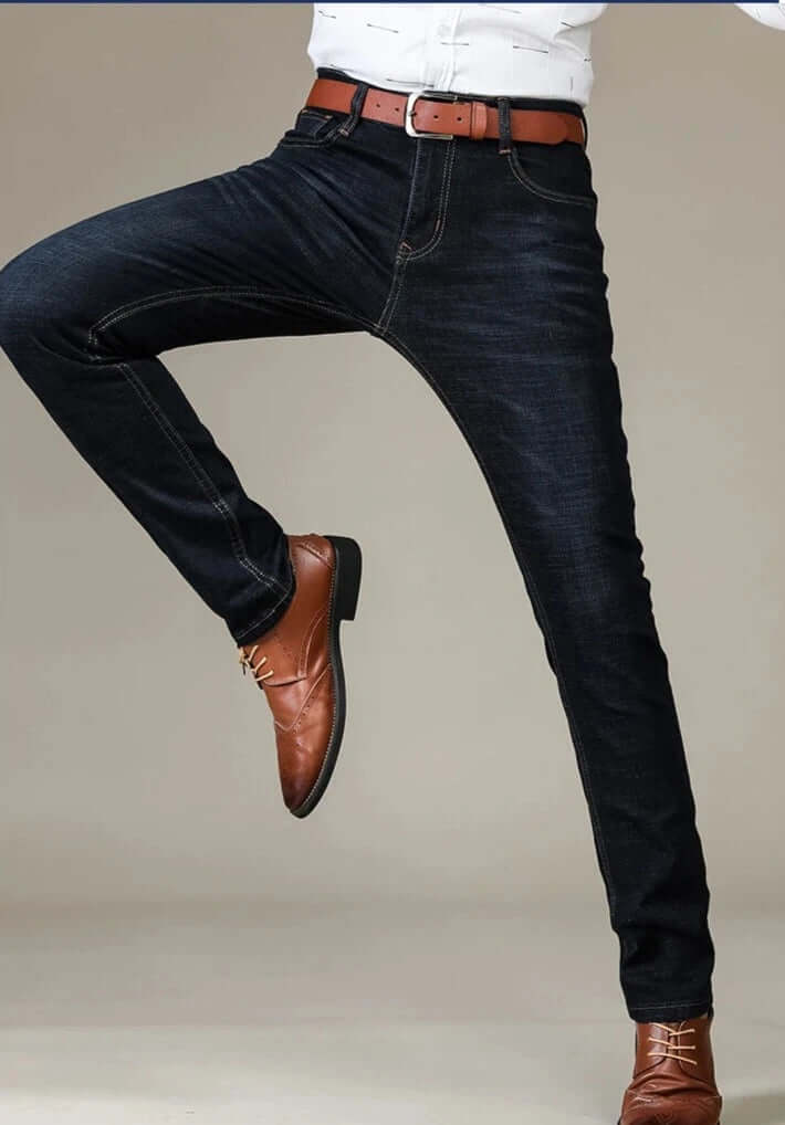 Men's Slim Fit Jeans, view 8 - Elena Harper