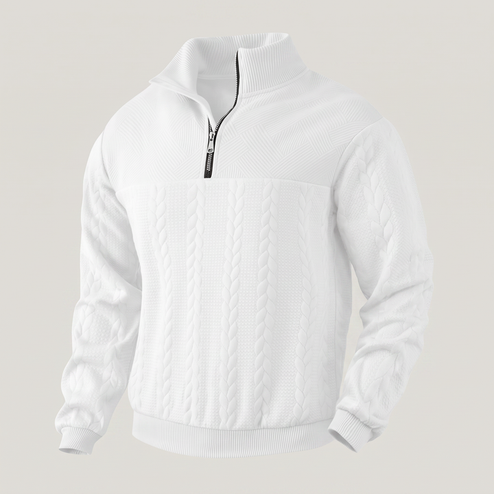 Benjamin | Elegant and Comfortable Men's Zip Sweater