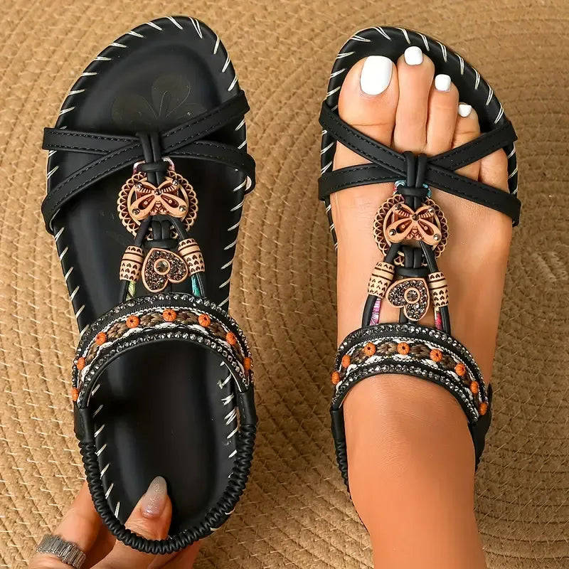 Colella | Ibiza Style Sandals – Lightness, Rhinestones, and Comfort All Day Long