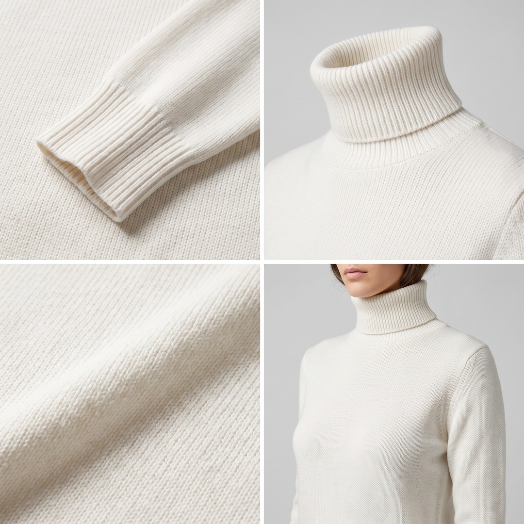 Elise | Elegant and Versatile Women's Turtleneck Sweater
