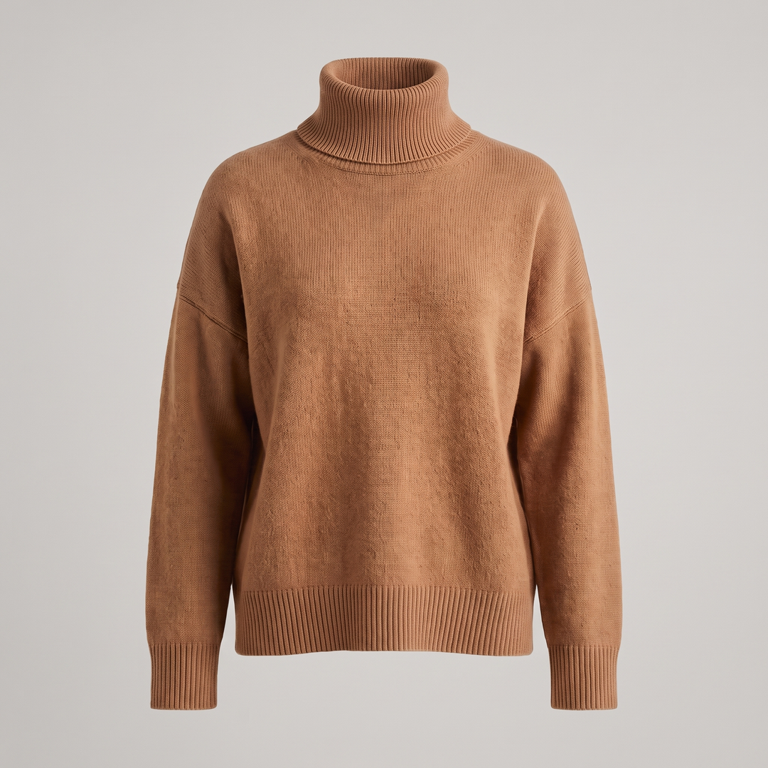 Clara Soft and Classic Women's Winter Knit Cardigan, view 6 - Elena Harper
