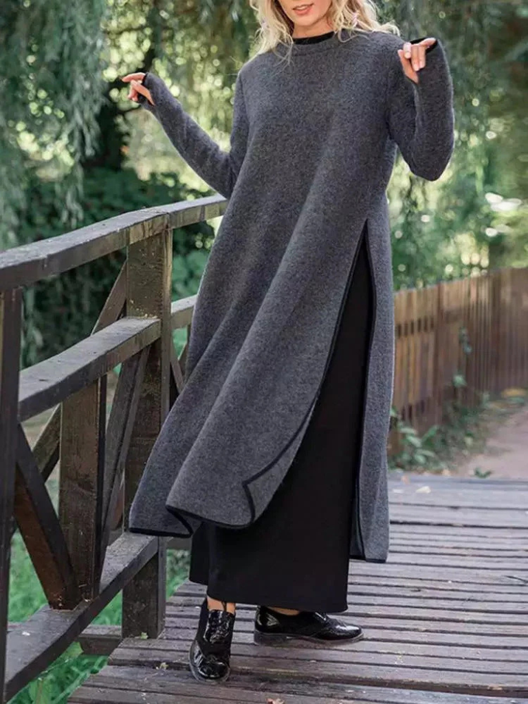 Nora | Elegant and Comfortable Knit Maxi Dress