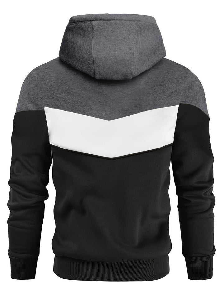 LAURENT MONACO | COLOR BLOCK HOODIE FOR MEN